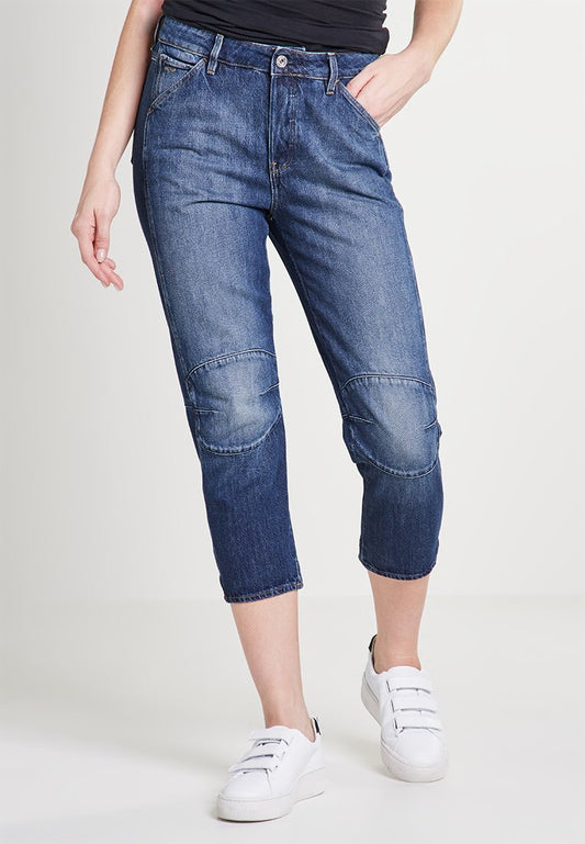 G-STAR 5622 3D S High Boyfriend 7/8 Wmn Blue Denim (ZZO12VH22-K00) Women