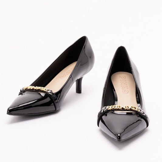 GLORIA 13 - DECOLLETE PATENT BLACK Women