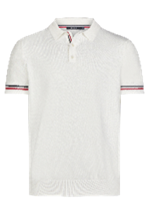 Hechter Paris Knit Polo White (65008-141801-10) Men
