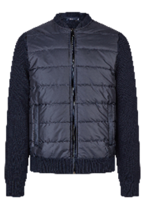 Hechter Paris Knit Zip Jacket Midnight Blue (65024-142803-690) Men