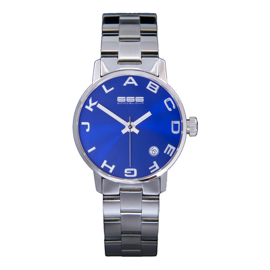 666Barcelona Quartz Watch Blue (666-278) Unisex