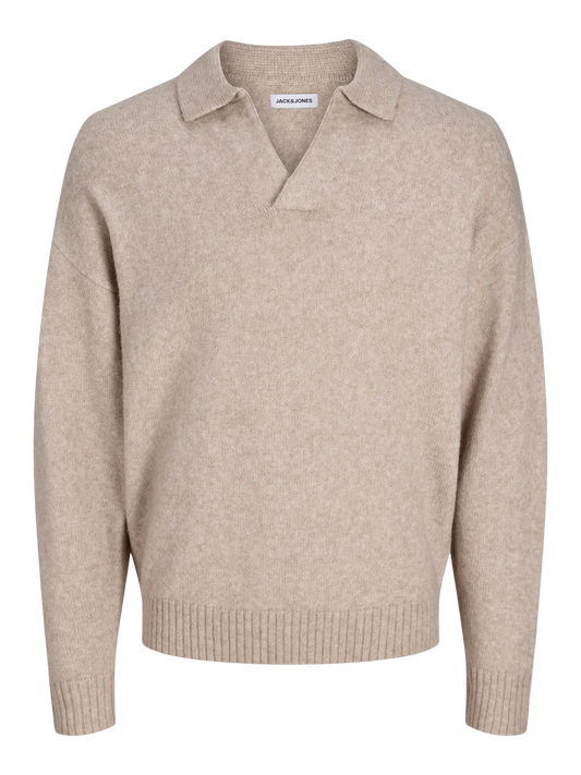 Soho Ollie Knit Split Neck Atmosphere (12279214) Men