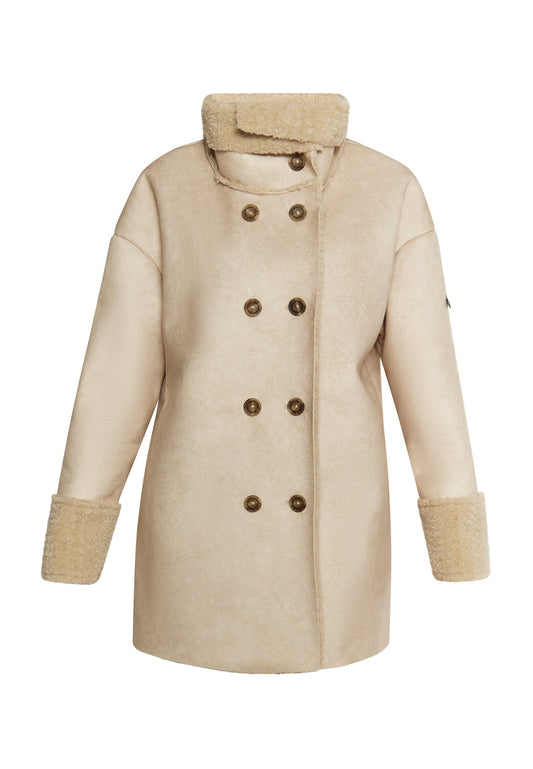 DreiMaster Jacket Fellimitat altiplano Beige (4DR21U0MY-B11) Women