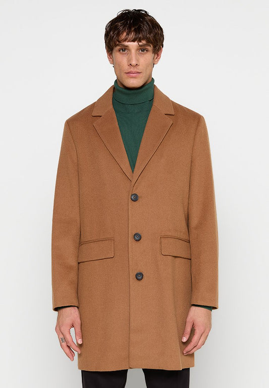 United Colors of Benetton CAPPOTTO Cognac (ZZO2F7166-O00) Men