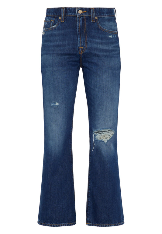 7 for all mankind Bootcut Fit Jeans RILEY ANKLE BOOT Blue (7F121N0UC-K11) Women