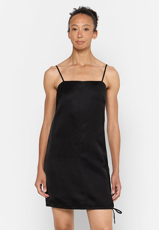 Calvin Klein VISCOSE LINEN MINI S, BEH Black (ZZO2U1JBK-Q00) Women