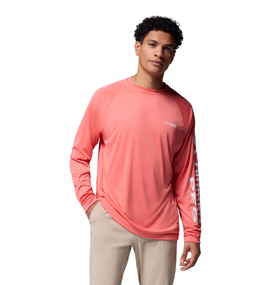 Columbia Terminal Tackle LS Shirt Melonade, White Logo (1388261853) Men