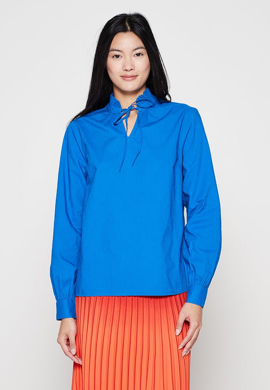 Pieces BLOUSE OPEN NECKLINE FEM WOV CO100 (ZZO1T1Q03) Women
