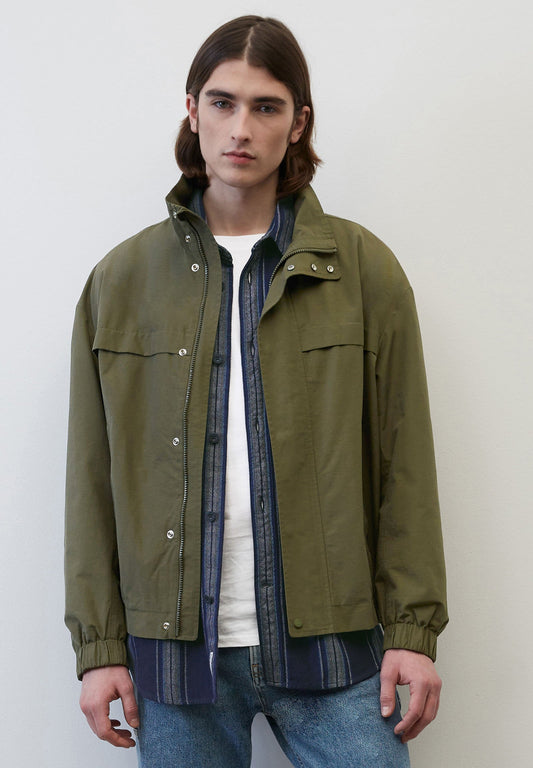 Marc O'Polo DENIM leight weight blouson jacket, lined, zipper Green (OP522T025-M11) Men