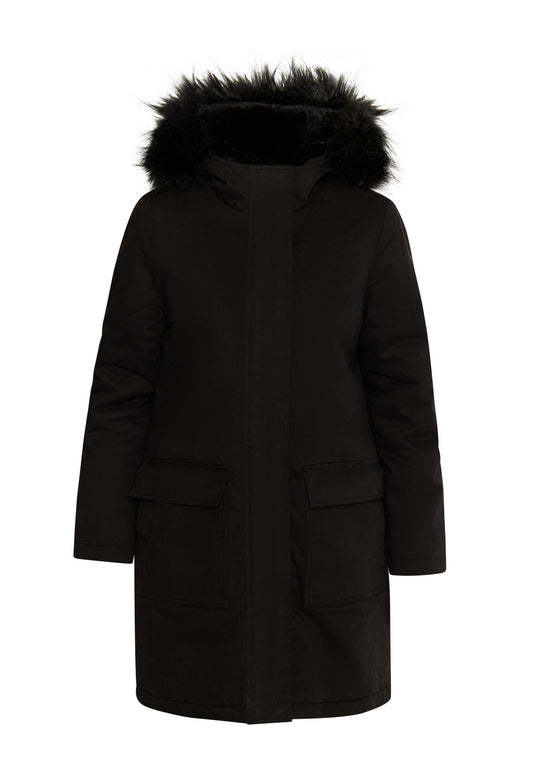 DreiMaster Winterparka with Webpelz als Futter imane Black (4DR21U0MP-Q11) Women