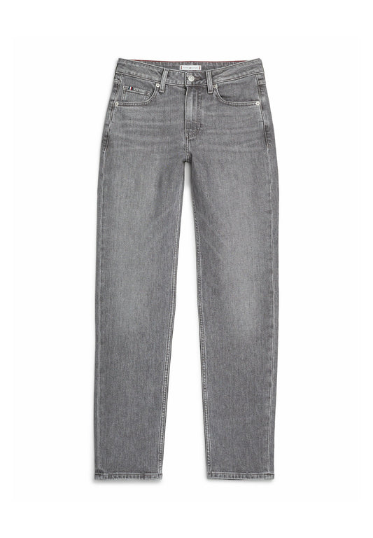 Tommy Hilfiger Mid Rise Slim Straight Jeans White (TO121N0NW-A11) Women