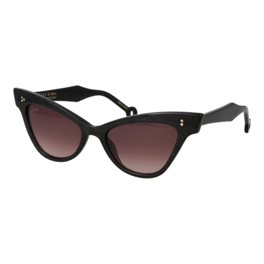Hally & Son Butterfly Sunglasses Black (26003990) Women
