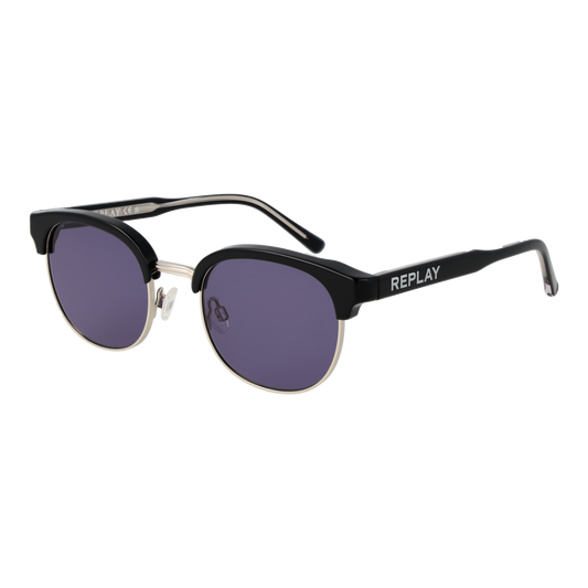 Replay Browline Sunglasses Black (25005645) Unisex