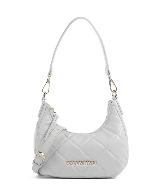 Mario Valentino White Quilted Shoulder Bag (VBS3KK45R-979) Women