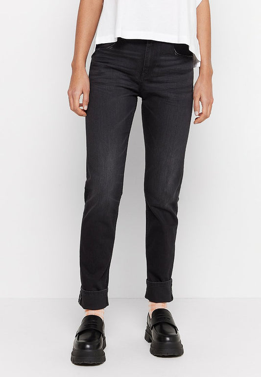 Replay Trousers Black (ZZO1QGUAH-Q00) Women