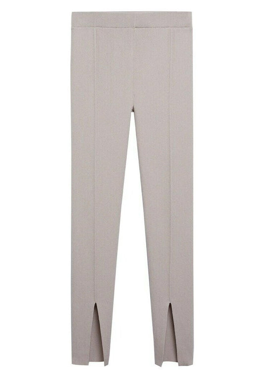 Mango Leggings à fente en bas Sand (M9121A2BB-B11) Women