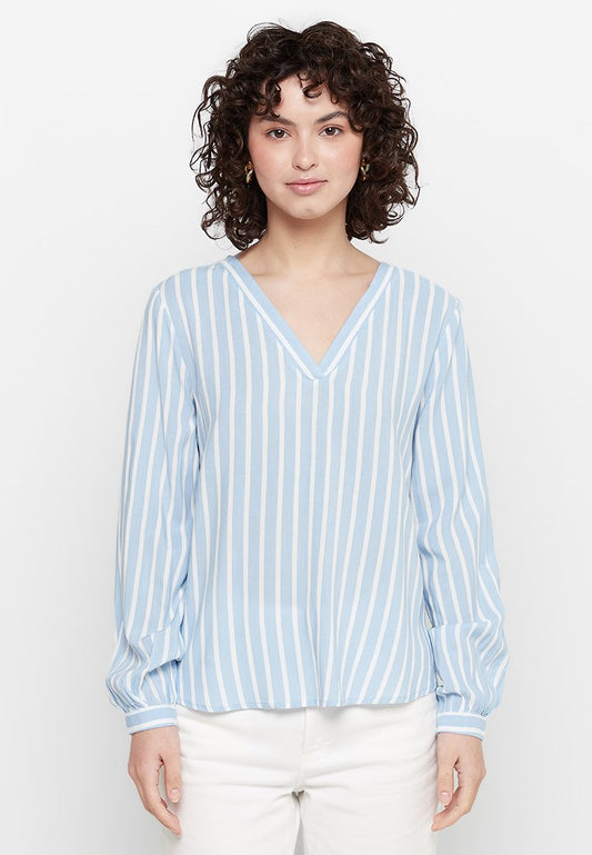 JDY NICO L/S V-NECK TOP WVN LO (ZZO1W8V20-K00) Women