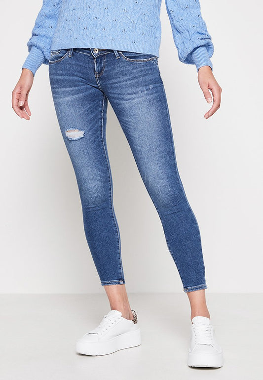 ONLY ONLLORAL SL SK REP ANK DNM SIK Blue (ZZO1TK216-K00) Women