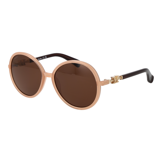 Max Mara Round Sunglasses Beige (25006432) Women