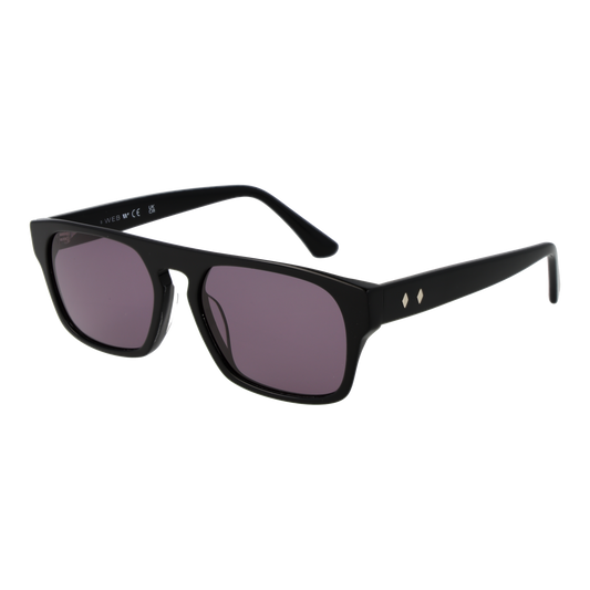 Web Rectangle Sunglasses Black (25004011) Unisex