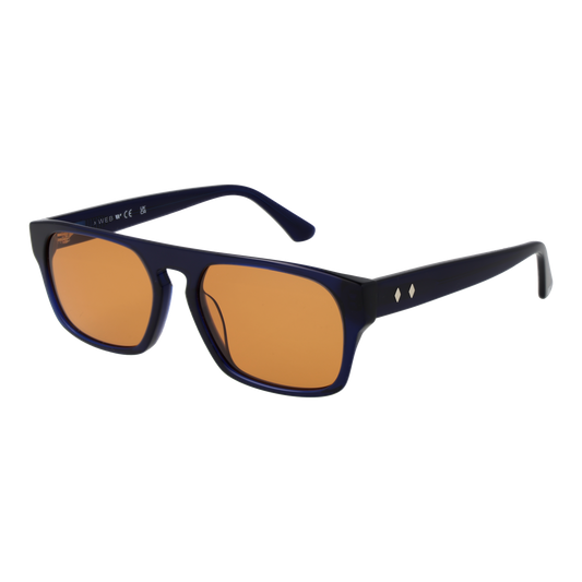 Web Rectangle Sunglasses Blue (25008010) Unisex