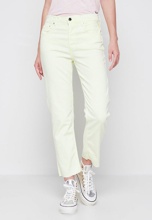 Replay MAIJKE Pants Yellow (ZZO1FC2AM-E00) Women