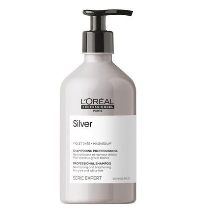 L'Oréal Professionnel Serie Expert Silver Shampoo For Gray And Lightened Hair 500ml