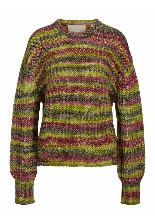 JJXX JXSIMONE SPACE DYE CREW NECK KNIT SN Green (JJ621I01Y-M11) Women