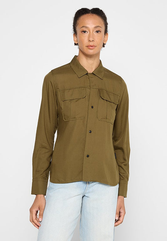 G-STAR Fitted officer shirt l\s wmn (ZZO2NAM29-N00) Women