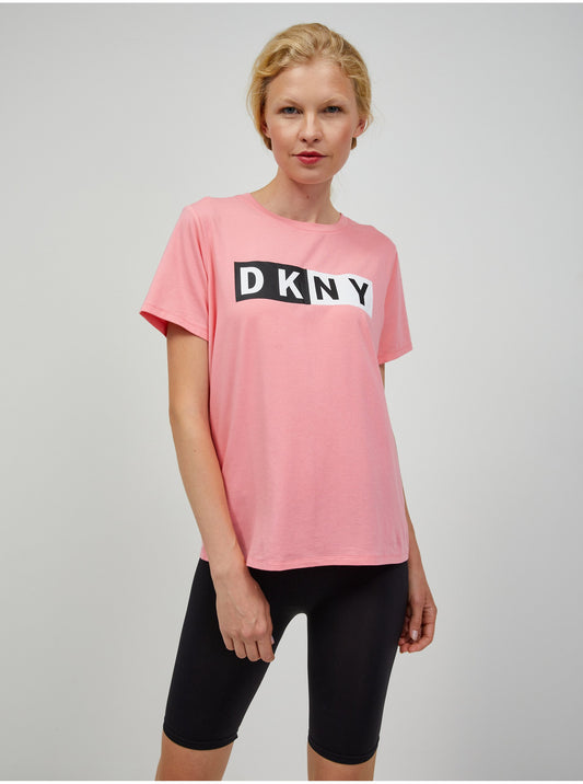 Dkny, T-Shirt, Pink, Women