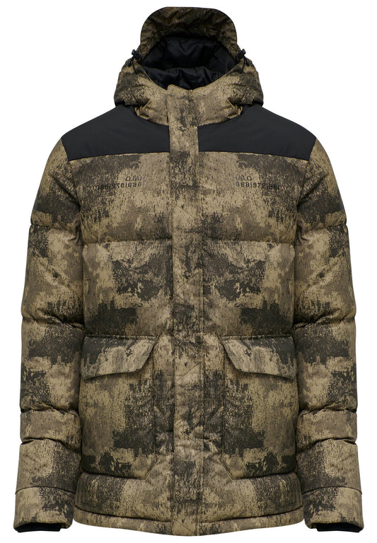 HALO CAMO DOWN PUFFER Dark Green (HAJ44H000-M11) Unisex