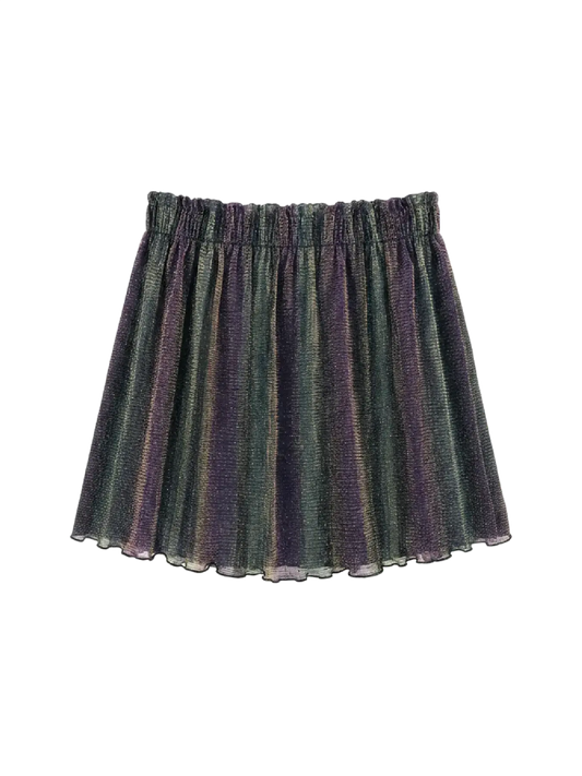 Sandra Short Lurex Skirt Exp Hedge Green (10336095) Women