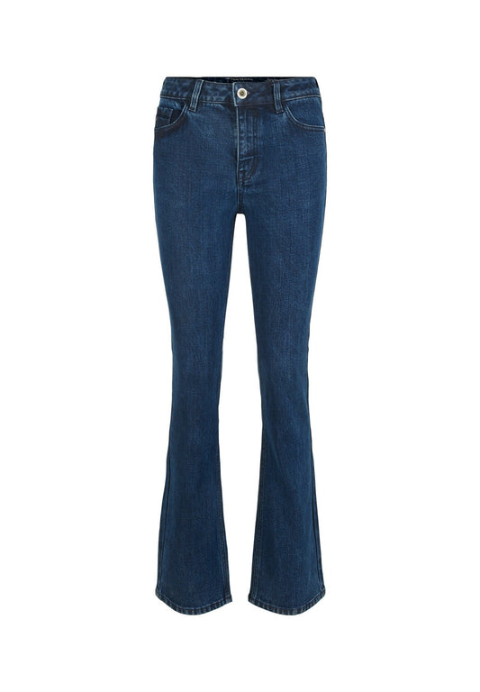 TOM TAILOR Kate Narrow Bootcut Jeans Blue Denim (TO221N0FB-K11) Women