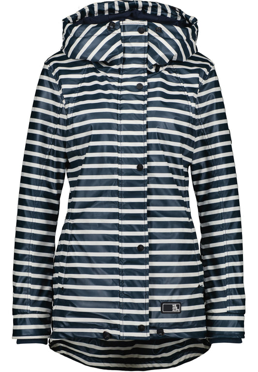 alife & kickin ElmaAK B Rainjacket Dark Blue (A1721U04S-K11) Women