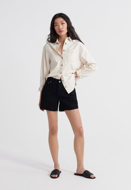 Superdry & Co DENIM MID LENGTH SHORT (SU221S057-Q11) Women