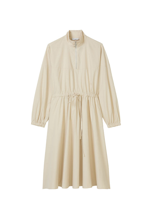 Dress, zipper at CF, patchwork Women