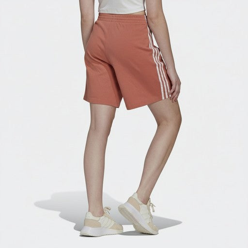 Adidas 3-Stripes Cotton Track Shorts Orange (HM2138-MULTICOLOUR), Women