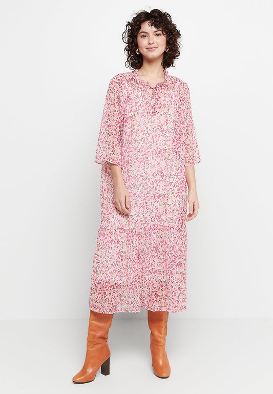 JDY VIOLA 3/4 MIDI DRESS WVN LO (ZZO1W8V24-K00) Women