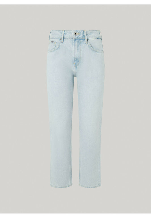 Pepe Jeans slim fit STRAIGHT HW Blue Denim (PE121N198-K11) Women