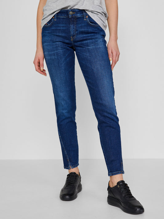 Diesel D-Jevel Dark Blue Straight Fit Jeans (A00065-09A30-2976766) Women