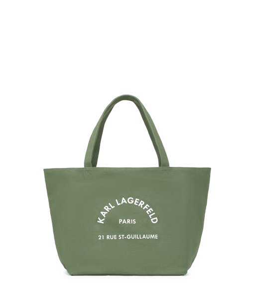 Karl Lagerfeld K/Rsg Canvas Shopper Oil Green (A1W500061LB) Women