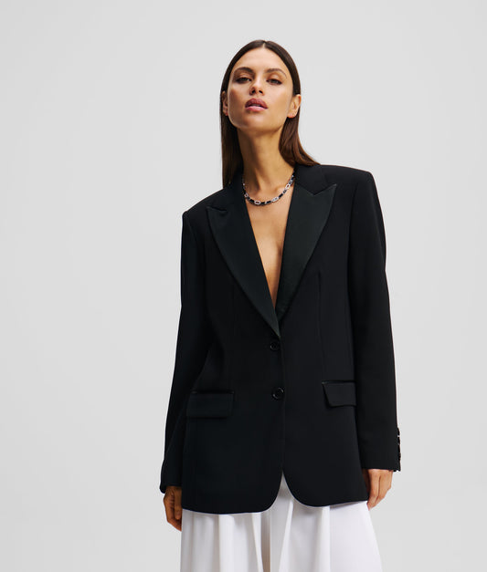 Karl Lagerfeld Tailored Jacket Black (A2W14052999) Women