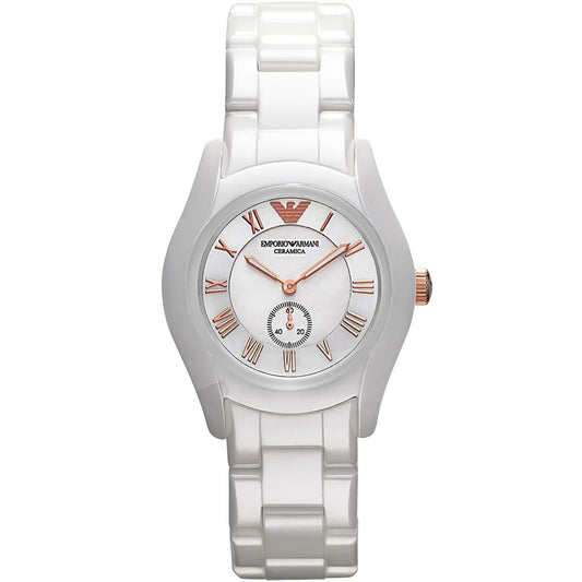 Armani Quartz Watch White (AR1418) Women