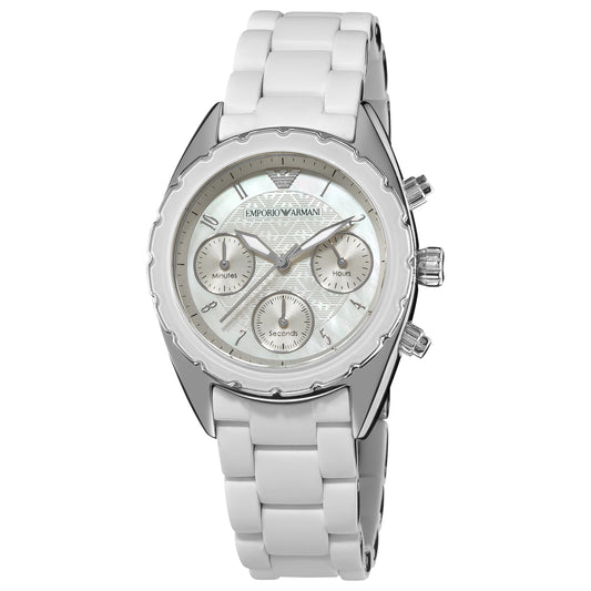 ARMANI WHITE Watch (AR5941) Women