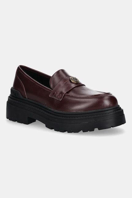 MIA 24 - MOCASSINO CALF LEATHER BERRY RED
