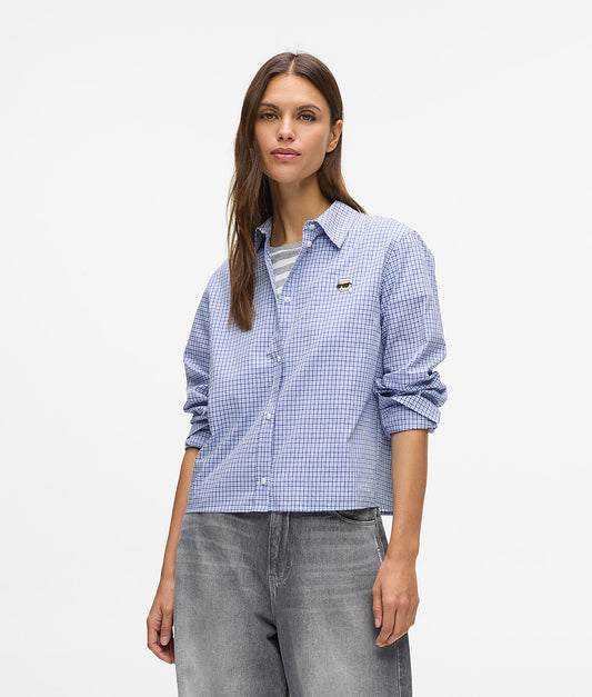 Karl Lagerfeld Ikon Check Blouse (B1W11020) Women