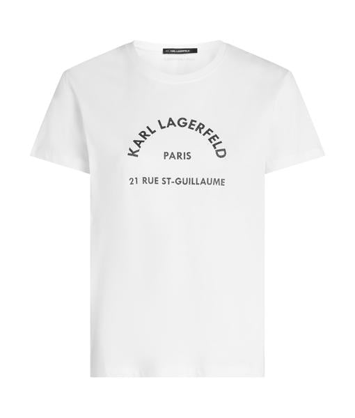 Karl Lagerfeld Rsg Glitter Petite T-Shirt (B1W17033) Women