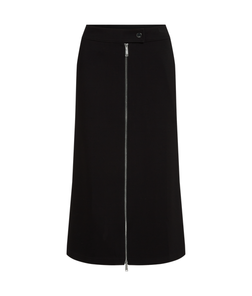 Karl Lagerfeld Jersey Biker Skirt Black (B2W12031999) Women