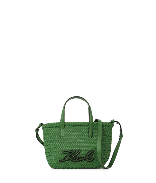Karl Lagerfeld K/Signature Braid Mini Tote Plant Green (B2W302242NB) Women