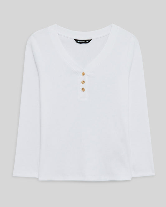 Риза WHISTLES (C3286_C1_бяла)